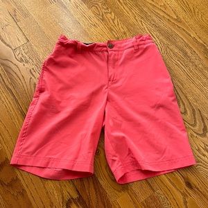 Pink Youth Boys Shorts with Adjustable Waist Band